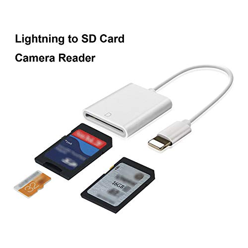 Leitor de Leitor de Cartão de Câmera de Jogo Adaptador de Leitor de Câmera de Cartão SD