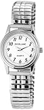 Excellanc Damen-Uhr Zugband Edelstahl Comfort fit schlicht elegant Analog Quarz 1700034