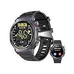 Smartwatch Deportivo Hombre 1,43” AMOLED con GPS I...: Reloj inteligente hombre AMOLED de 1,43 pulgadas: Smartwatch con pantalla de alta definición y brillo adaptable, ideal para uso diario y deportivo en cualquier entorno. Más de 100 modos deportivos con GPS dual: Reloj inteligente diseñado para registr...
