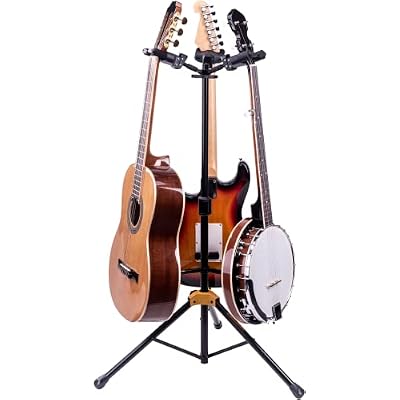 Hercules GS432BPLUS Auto Grip Triple Guitar Stand