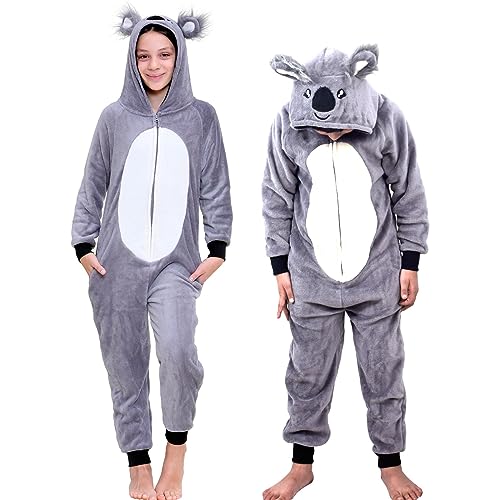 Costume cosplay noël koala unisexe : cadeau idéal de 2 à 13 ans