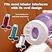 Inhaler Spacer for Adults, Spacer for Inhaler with Anti-Static Chamber, Detachable Design for Easy Cleaning, Leak-Resistant Valve, Liquid Silicone Mask, Durable and Effective Model 4650