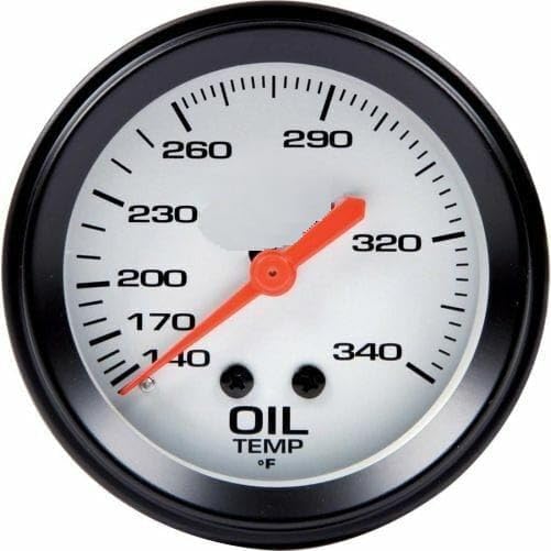 6116009 611-6009 Oil Temperature Gauge 100-340 Deg. F Analog 2-5/8" 611-6009