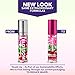 Blossom Roll on Lip Gloss, Scented Clear High Shine Moisturizing Lip Oil, Non Sticky, Infused with Real Flowers, Made in USA, 0.2oz, Strawberry