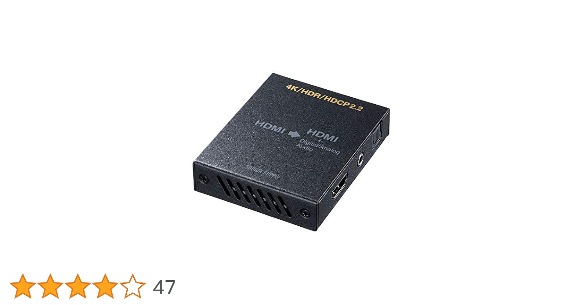 Amazon | サンワサプライ(Sanwa Supply) 4K/HDR対応HDMI信号