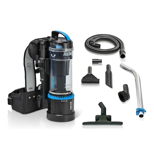 Prolux 2.0 Cordless Battery Bagless Backpack Vacuum Cleaner w/Dual HEPA Shield Filtration and Tool Accessory Kit