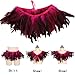 GORBUS Feathered Cloak for Costume Parties Fashionable Detailing Soft Comfortable All Day Wear Lightweight Feather Cloak