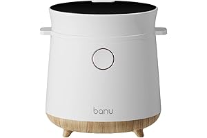 Banu 4-Cup Low Sugar Slow Cooker Mini Rice Cooker