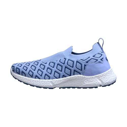 Image of Neeman's Crystal Knit Slip On for Women | Breathable Knit Upper, Cushioned EVA Sole | Lightweight, Flexible Shoes for Everyday Comfort