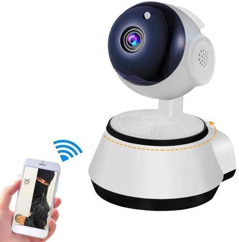 Smartpup WiFi 1080P CCTV Smart Net IP 360 Degree Camera, Calling, Alarm, Night Vision, No WiFi Operation Function