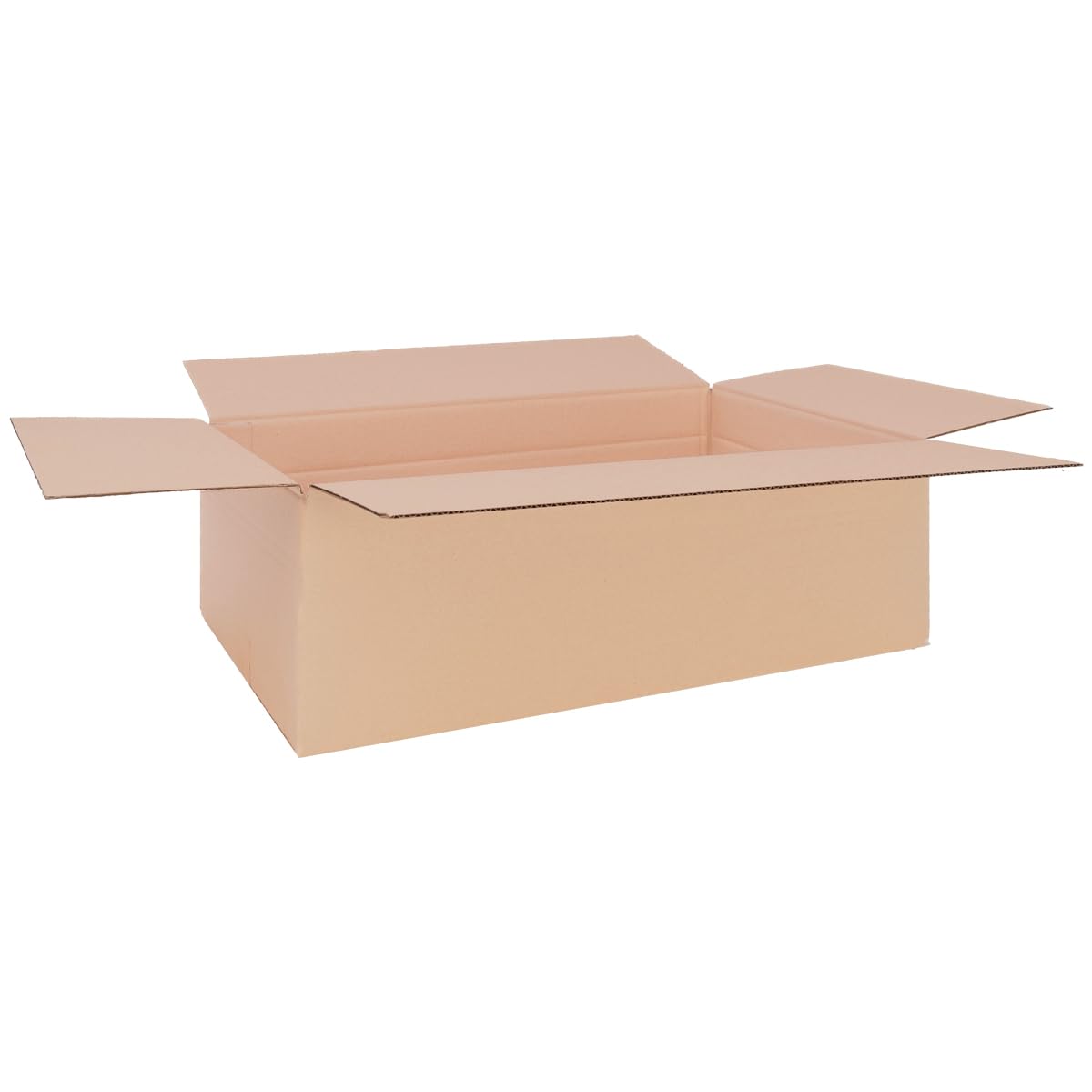 Verpacking Brown Folding Boxes 545 X 325 X 185 Mm (External Dimensions 550 X 330 X 195 Mm) Variable Height At 130 Mm Kk 96 Single Corrugated Shipping Box For Goods Dhl Parcel Dpd Gls Hermes Boxes