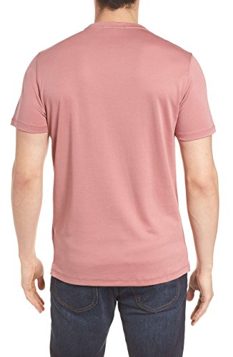 Image of Robert Barakett Men's Georgia Short Sleeve Crew Neck T-Shirt - Coral - XXL