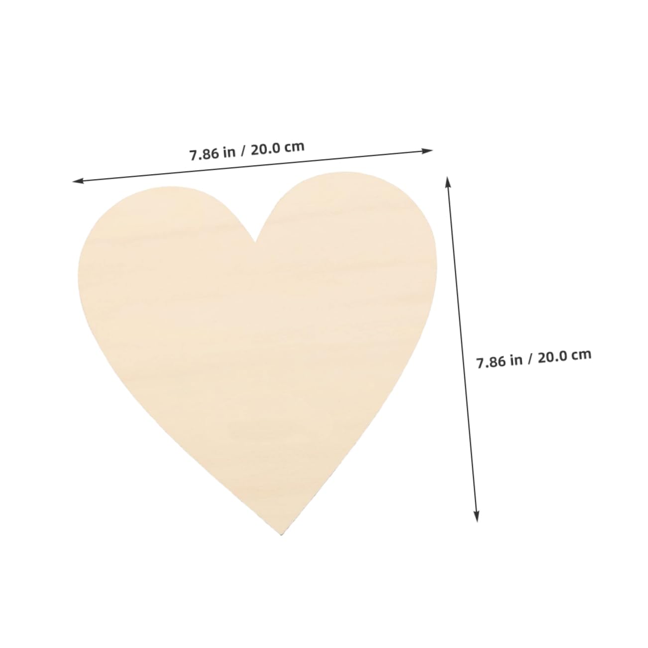 LALAFINA 30stücke Holzherzen Unbemalt für Bastelarbeiten Kleine Herzförmige Holzstücke als Dekoration Holzspäne für Diy-projekte Heim und Partydekoration mit Holzornamenten