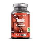 Complexe de plantes - Tonic Bio - 300 mg - Guarana, Echinacea, Eleuthérocoque, Ginseng - 200 comprimés