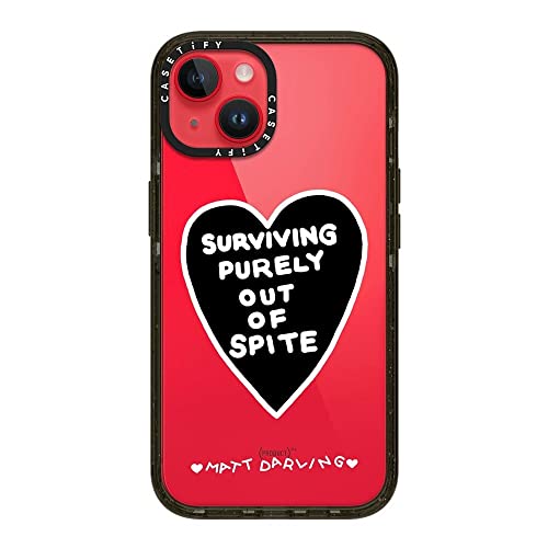 Coque iPhone 14 Casetify Impact antichoc militaire noir