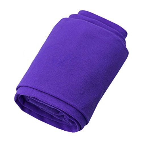 Jiacheng29 Collants à pied opaques pour femme - Couleurs bonbon, violet, taille unique Cover