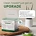 Clean Skin Club Clean Towels® XL Sensitive Skin | Ultra-Soft Disposable Face Towels Infused with Aloe & Glycerin | Dermatologist-Approved Towels for Sensitive Skin, Makeup Remover Dry Wipes, 50 count
