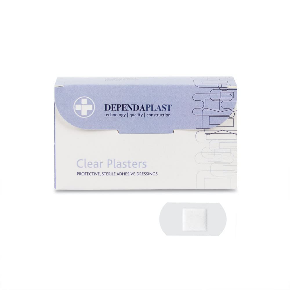 Reliance Medical 6930 Dependaplast Clear Bandage 4cm x 2cm Pack of 100