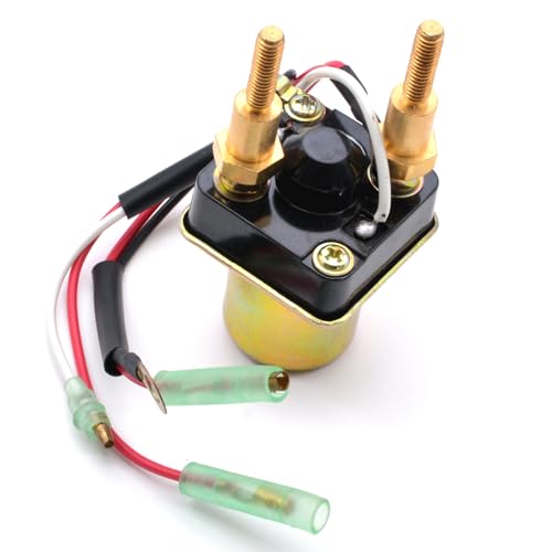 Starter Relay Solenoid Compatible para Kawasaki 650SX 1987-1991, X2 1991, WSM 004-130 Reemplazo Motor de Arranque #27010-3705 miniatura 1