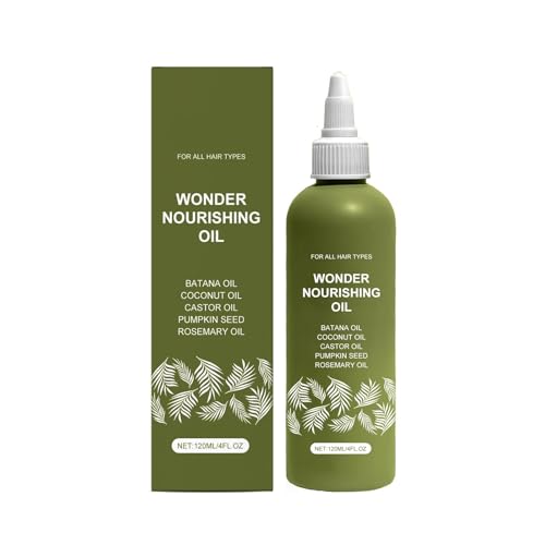 Aceite Batana para el cabello: 100% puro, crudo y natural. Cabello más grueso y fuerte para hombres y mujeres. Cuidado del cuero cabelludo (120ml)