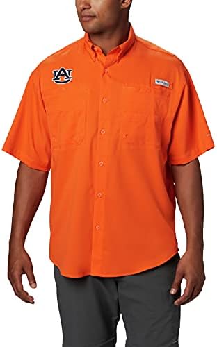 Columbia Men's Rapid Rivers II Long Sleeve Shirt, Mountain Red Multi Plaid, X-Large Tall