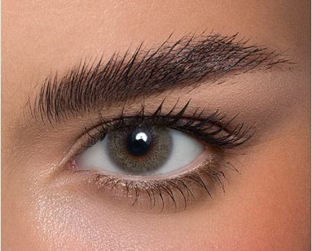 ANESTHESIA farbige Kontaktlinsen Addict Gricio - Stark deckende Monatslinsen für 6 Monate in natürlichem Grau-Grün, besonders natürliches Ergebnis für dunkle Augen - 1 Paar Cover