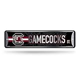 Rico Industries NCAA South Carolina Gamecocks Metal Street Sign