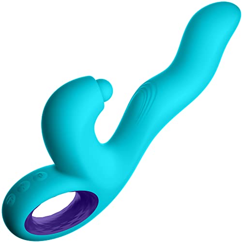 Femmefunn Klio Turquoise Vibromasseurs Lapin Blue 12,7 Cm