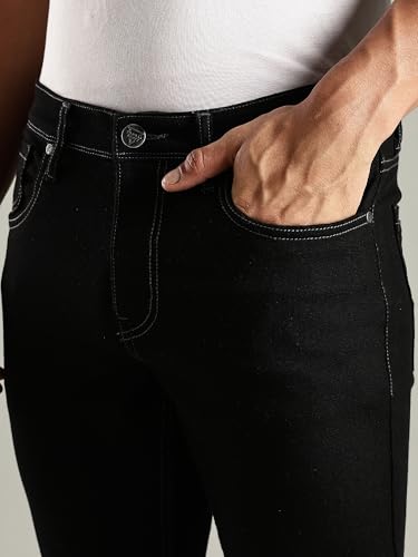 Image of Thomas Scott Men's | Mild Fade | Stright Fit | Denim | Regular Wear | Stretchable | Casual Jeans for Men