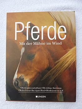 Hardcover Pferde -Mit der Mähne im Wind-Bildband [German] Book