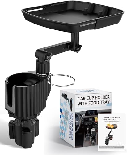 Portavasos expansor 4 en 1 para carro con bandeja ajustable miniatura 1