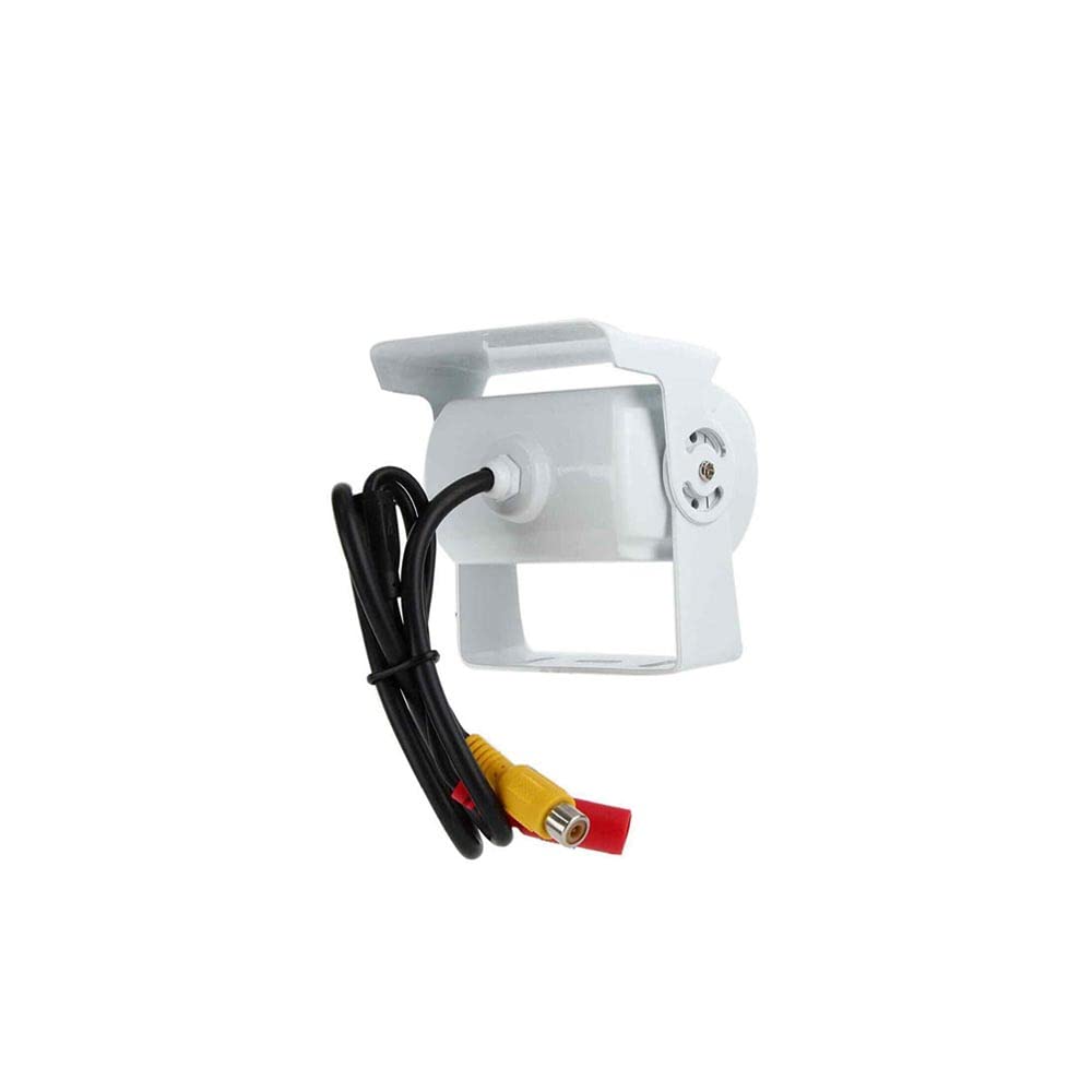 KIT SPECCHIETTO RETROVISORE 7" TELECAMERA 18 LED X RETROMARCIA AUTO CAVO 10 MT