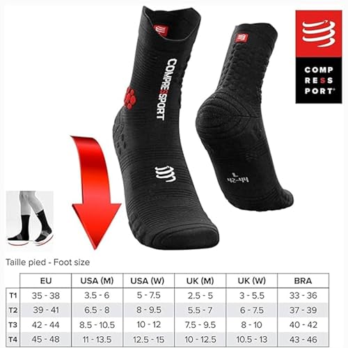 COMPRESSPORT Unisex Pro Racing Socks V 3.0 Trail Calcetines para Trail (pack of 1)