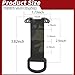 SIVIGEAR Tactical Gear Clip with D Ring Hook, T-Mount Molle Key Clip, Plastic Carabiner for Belt, Glove, and Outdoor Accessories