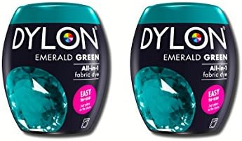 New Dylon 350g Emerald Green Machine Dye Pod 2 Pack