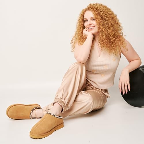 Image of BEARPAW Tabitha Women's Indoor & Outdoor Slippers | Comfortable & Lightweight Indoor & Outdoor Shoe for Women, Multiple Colors & Sizes