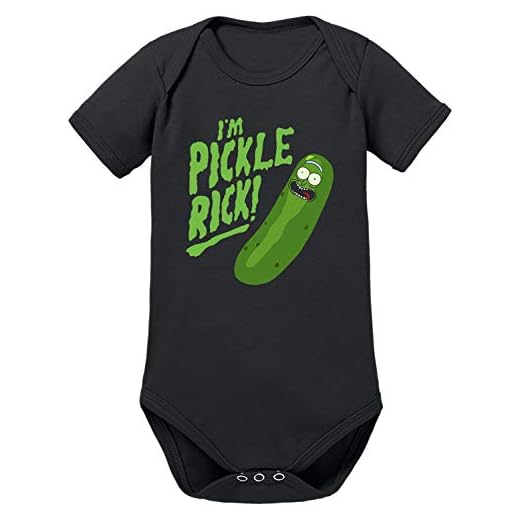 T-shirt-People I`m Pickle Rick babykropp