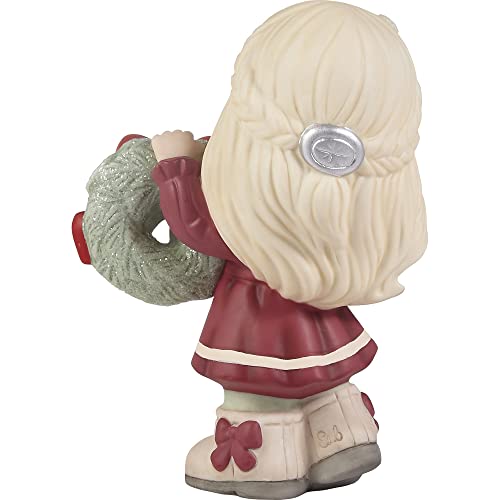 Precious Moments 221001 May Your Christmas Wishes Come True 2022 Dated Bisque Porcelain Figurine thumb #3