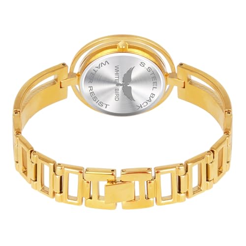 Image of WHITE BIRD Women's Watch, Silver /Gold, Analog Display