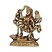Gangesindia Brass Goddess Kali MATA Statue, Ten Hand Mahakali, for Home Temple