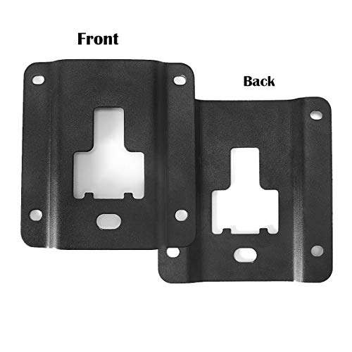 Auovo 4Pcs Truck Bed Cargo Tie Down Brackets Plates For Ford F150 F250 F350 2015-2023 Replacement Of Fl3Z-9928408-Ab Bed Load Hook Reinforcement Panel Accessories With 18 Pcs Torx Screws& Install Tool #TOP3