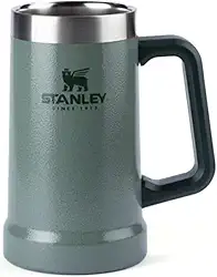 Stanley - Caneca Térmica de Cerveja Isolada, Portátil, Durável, para Manter Bebidas Frias, 709 ml, Hammertone-Green