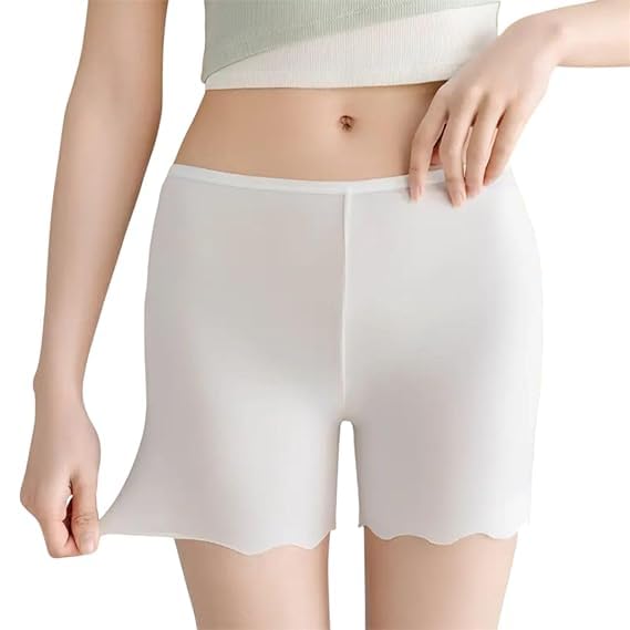 SunFlux® Women's and Girls Nylon Spandex Seamless Safety Shorts, Soft Undershorts for Cycling Shorts-picture-42
