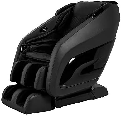 Titan Chair Apex AP- Zero Gravity Massage Chair, Foot Rollers, Space Saving, L-Track Design, and Lower Back Heat Therapy (Black)