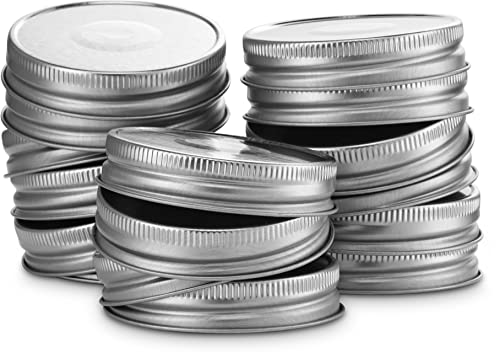 Kook 43208-3367 Chrismas Mason Jar Lids, Kook Lids, Regular Mouth, For Standard Mouth Mason Jars, Leak Free cover