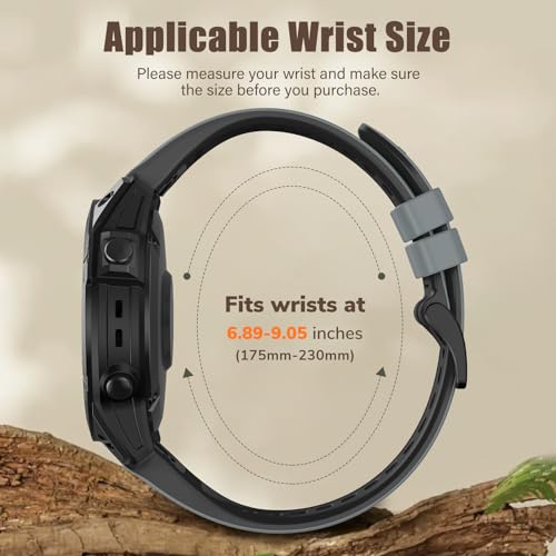 Correa de silicona 22mm para reloj Fenix 6 Quickfit miniatura 6