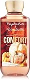 Bath and Body Works Comfort Pumpkin Latte and Marshmallow, Full Size (Shower Gel)