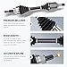 NXTRIP [AWD] Front Driver and Passenger CV Axle and Front Wheel Bearing Hub Assembly Compatible with 2011 2012 2013 2014 2015 2016 2017 2018 2019 2020 2021 Dodge Durango Jeep Grand Cherokee, 4 Pcs