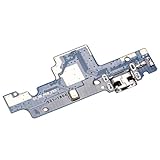 vhbw Ersatz Micro-USB-Ladebuchse mit Mikrofon kompatibel mit Xiaomi Redmi Note 4X Smartphone, Silber