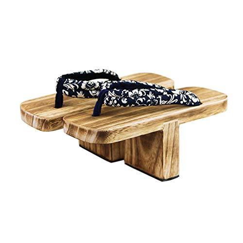 Geta japonais Ninja bois sandale cosplay sabots traditionnels flip flop A